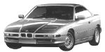 BMW E31 P1B8D Fault Code